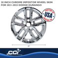thumbnail image 3 of Coast to Coast International IMP484X Ws 21-22 Durango Chrm 20' 10 Spk Fits select: 2021-2022 DODGE DURANGO GT, 2023 DODGE DURANGO R/T, 3 of 5