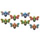 thumbnail image 1 of 8PCS Bee Art Sculpture Hanging Wall Decorations Funny Wall Sculpture Bees Wall Art Wall Art Bee 3D Sculpture Ornament, 1 of 5