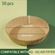thumbnail image 4 of 30pcs/50pcs/100pcs, Food Grade Air Fryer Paper Liners, Oil Absorbing Air Fryer Disposable Paper Liner For Microwave, Round Air Fryer Basket Liners, Baking Supplies, 4 of 5