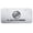 Brushed Chrome, variant on Buick LaCrosse Laser Etched Logo License Plate (Black)