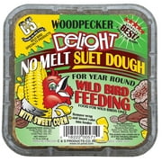 C&S Woodpecker Delight No Melt Suet Dough 11.75 Ounces, 12 Pack