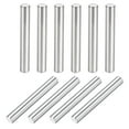 thumbnail image 5 of Uxcell Steel Pin 304 Stainless Steel Dowel Pin Cylindrical Shelf Support Pin 6mm X 45mm Silver 10pcs, 5 of 5