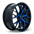 thumbnail image 3 of RTX Valkyrie 18x8 5x114.3 ET40 CB73.1 Gloss Black Machined Blue Wheel, 3 of 3