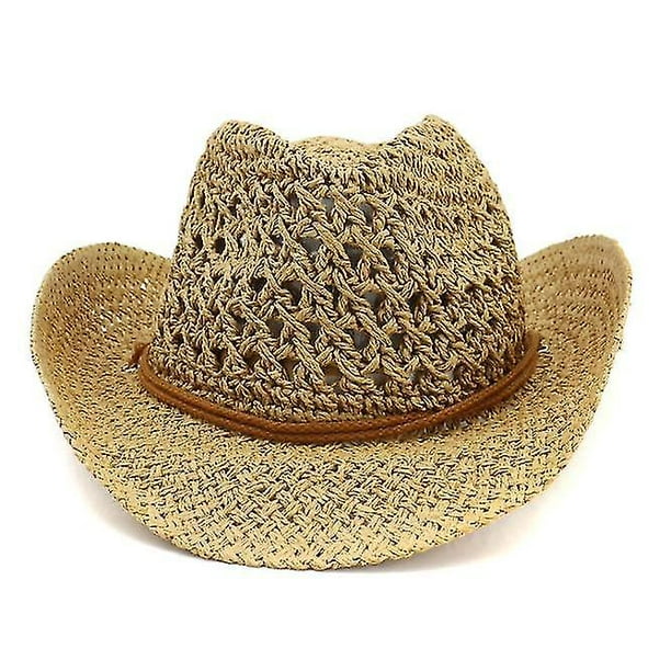 Ladies straw 2024 cowboy hat