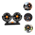 thumbnail image 4 of Car Fan for Dashboard - 3 Pack Portable Small Plastic Fans for Cars, Adjustable Direction, 12V Compatibility, 4 of 5