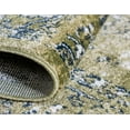 thumbnail image 6 of Rugs.com Charleston Collection Rug – 5 Ft Round Green Low-Pile Rug Perfect For Kitchens, Dining Rooms, 6 of 9