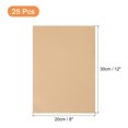 thumbnail image 2 of Unique Bargains 25 Sheets Printable Sticker Cardstock Paper, 8"x12" A4 Self Adhesive Sticker Backing CardStock Paper 250gsm Light Ochre, 2 of 6