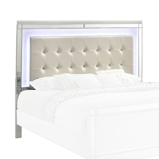 Contemporary King Size Wood Headboard, White Wooden Headboards For King Size Beds
