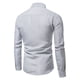 thumbnail image 4 of Camisa de Manga Larga Con Solapa de Botones Sueltos Sin Planchar Estampada Para Hombre Odeerbi  ODB-6, 4 of 8