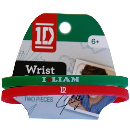 One Direction Wristband - 1D One Direction Wrist Band 2 Pack Liam