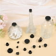 thumbnail image 4 of 20Pcs 5 Sizes Silicone Hole Plug Black Rubber Round Waterproof Button Tube End Cover Soft Flexible Stopper Plugs Furniture Accessory Fit for Bottle Pipes 7.5-21mm Inner Diameter, 4 of 9