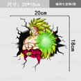 thumbnail image 1 of Pegatina de coche de Goku de Dragon Ball, calcomanías creativas decorativas para carrocería de coche, accesorios de cubierta de arañazos de coche, estilo divertido, 1 of 4
