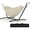 Beige, variant on Memoryfield Double Hammock with Stand, 500 lb Capacity, Heavy-Duty Portable Hammock with Carry Bag, Rainbow