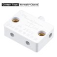 thumbnail image 4 of Unique Bargains 1A 250V Momentary Normal Close Cabinet Lamp Switch White 2 Pack, 4 of 5