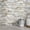 Castle Brown, variant on 3D Stone Brick Backsplash Tile for Kitchen Peel and Stick Self-Adhesive Wall Tile,Marble Linear Mosaic Tiles Stickers Bathroom Wall Panels Fireplace Vanity (Blue Green Gray,5sheets)