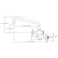 thumbnail image 3 of Sumerain Wall Mount Sink Faucet,Oil Rubbed Bronze Finish, 3" to 9" Adjustable Spread with Two Handle, 3 of 3