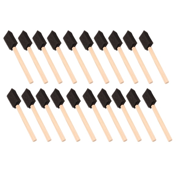 Esponja De Pintura, Cepillo De Esponja, De Madera, Peso Ligero, Amplio Aplicable Para Pintar