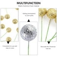 thumbnail image 3 of 40 piezas de bayas de acebo artificiales con purpurina, adornos navideños, decoración floral, guirnaldas, bolas de espuma para manualidades, adornos para árboles de Navidad, ramas de bayas de, 3 of 6