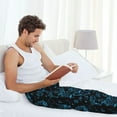 thumbnail image 5 of Naloa Spacecraft Pajama Pants Men, PJ Bottoms, Sleep & Lounge Pants-XX-Large, 5 of 6