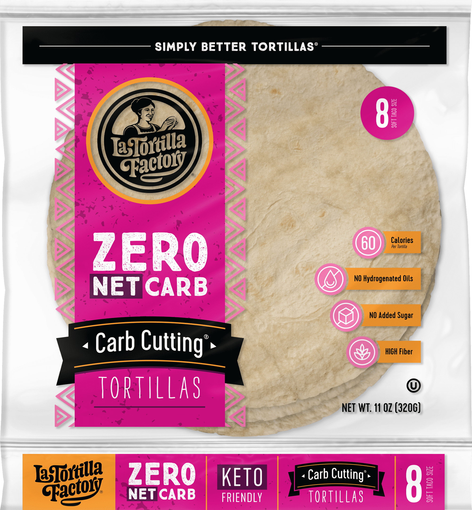 La Tortilla Factory Zero Carb Tortilla