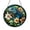 Acrylic 3.5 Inch, variant on Floral Iguana Lizard Stained Glass Window Suncatcher, Exotic Reptile Art Hanging Decor