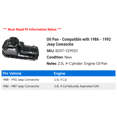 thumbnail image 2 of Pan - Compatible with 1986 - 1992 Jeep Comanche 1987 1988 1989 1990 1991, 2 of 2