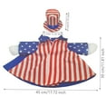 thumbnail image 3 of PEIBang Porch Goose Outfits with Flag,Patriotic Cement Goose Statue Independence Day Clothes for Outdoor Patio Lawn Yard Decoration, 3 of 9
