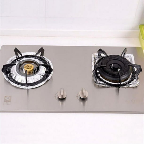 Amazing Fashion Gas Burner Liners (10 Pack) Disposable Aluminum Foil