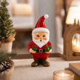 thumbnail image 6 of Gardjoe Premium Collectible Santa Claus Resin Figurine with Hand Painted Details in Red and Green for High End Christmas Tabletop and Shelf Display, 6 of 6