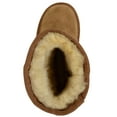thumbnail image 6 of Kids Genuine Sheepskin Boot with Reinforced Heel by SNUGRUGS - Chestnut - US 11, 6 of 7