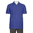 thumbnail image 1 of Gentlemens Collection Embroidered Guayabera Shirts for Men - guayaberas para Hombres French Blue 3X, 1 of 4