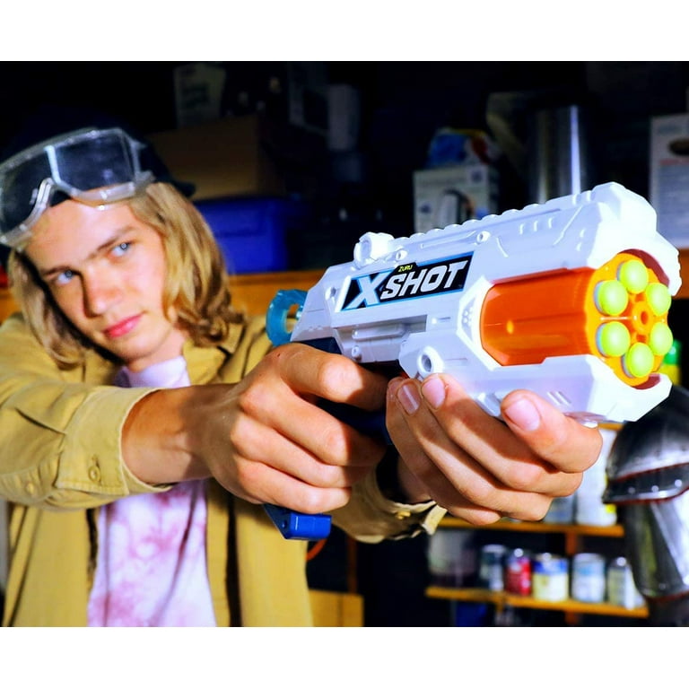 X-Shot Excel Double Reflex 6 Foam High-Perfromance Auto-Rotating