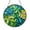Acrylic 3.5 Inch, variant on Tropical Monstera Stained Glass Style Window Suncatcher1901