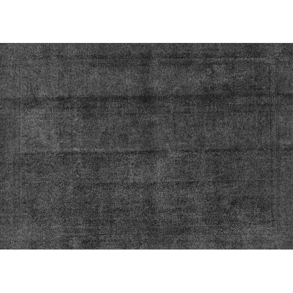Ahgly Company Indoor Rectangle Abstract Gray Modern Area Rugs, 2' x 4'