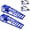 Blue, variant on Wisykoke 2 Pack Auto Car Truck Service Ramps Lifts,11023lbs(5T) Garage Car Lift Hydraulic Ramps, Portable Car Ramps for Oil Changes, Low New Car Ramps, High Lift Height Adjust 9.8 -15 inch