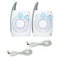 thumbnail image 4 of GJX Portable 2.4GHz Wireless Digital Audio Baby Monitor Two Way Talk Crystal Clear Baby Cry Detector Sensitive Transmission, 4 of 4