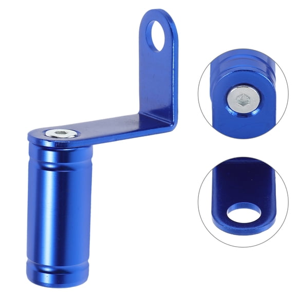 NICEXMAS 3-Pack Motorcycle Rearview Mirror Mount Risers with Shock Absorbing Design for Enhanced Stability