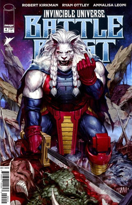Cover of Invincible Universe: Battle Beast #4