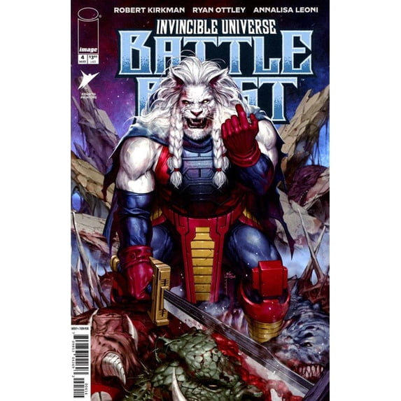Invincible Universe: Battle Beast #4 (4th) VF ; Image Comic Book