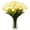 15pcs White, variant on Radiant Romantic Tulip Light, 15pcs LED Artificial Flowers , Real Touch Tulips Faux Bouquet for Home Kitchen Wedding Table Decor