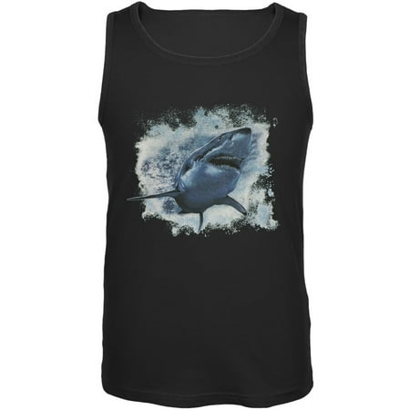 Great White Shark Animal World Adult Tank Top (Best Shark On Shark Tank)