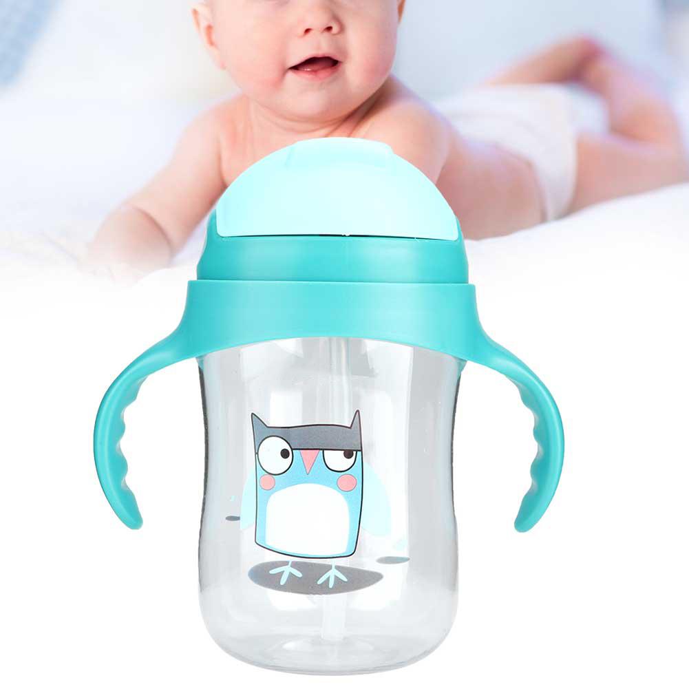 Ccdes Baby Training Cup,Baby Cups,350ml Portable Cute Cartoon Baby