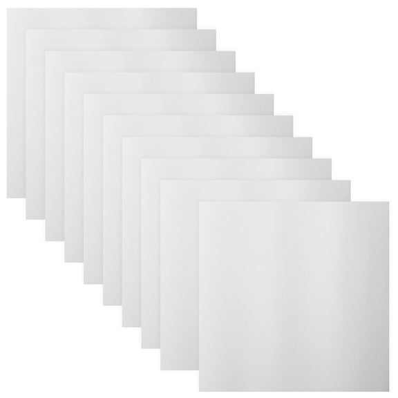 ELAYARD 10Pcs Lightweight Cotton Canvas Sheets for Oil and Acrylic Paint Suitable for Students