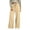 2# Khaki, variant on Wide Leg Pants Women Fleece Soft Extra with Pockets Drawstring High Waist Pull-On Casual Petite Pants