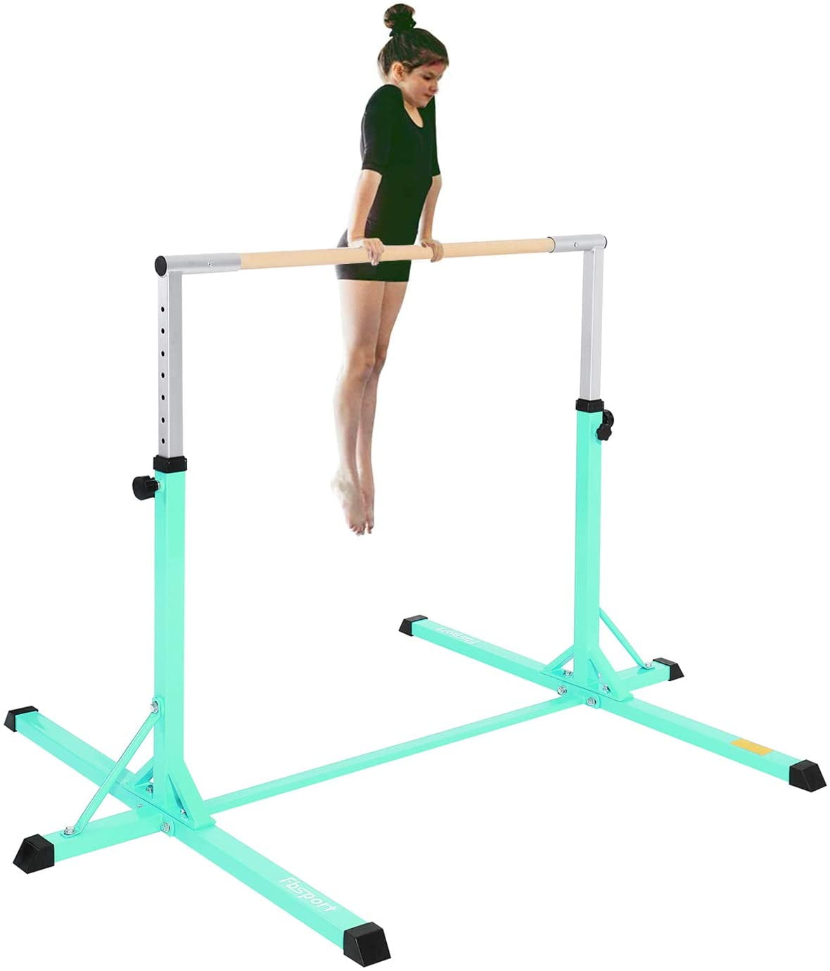Gymnastics Bars for Kids Adjustable Horizontal Bar Junior Training Bars for Home 