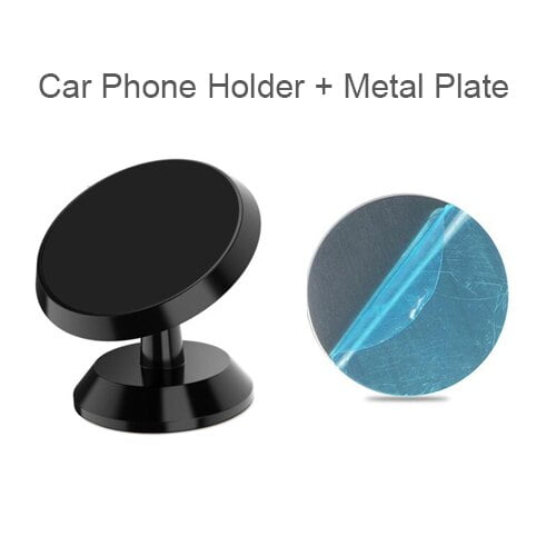 Soporte magnético para teléfono en el coche, accesorio para iPhone 12, 13, Samsung, Huawei, Xiaomi Fivean unisex