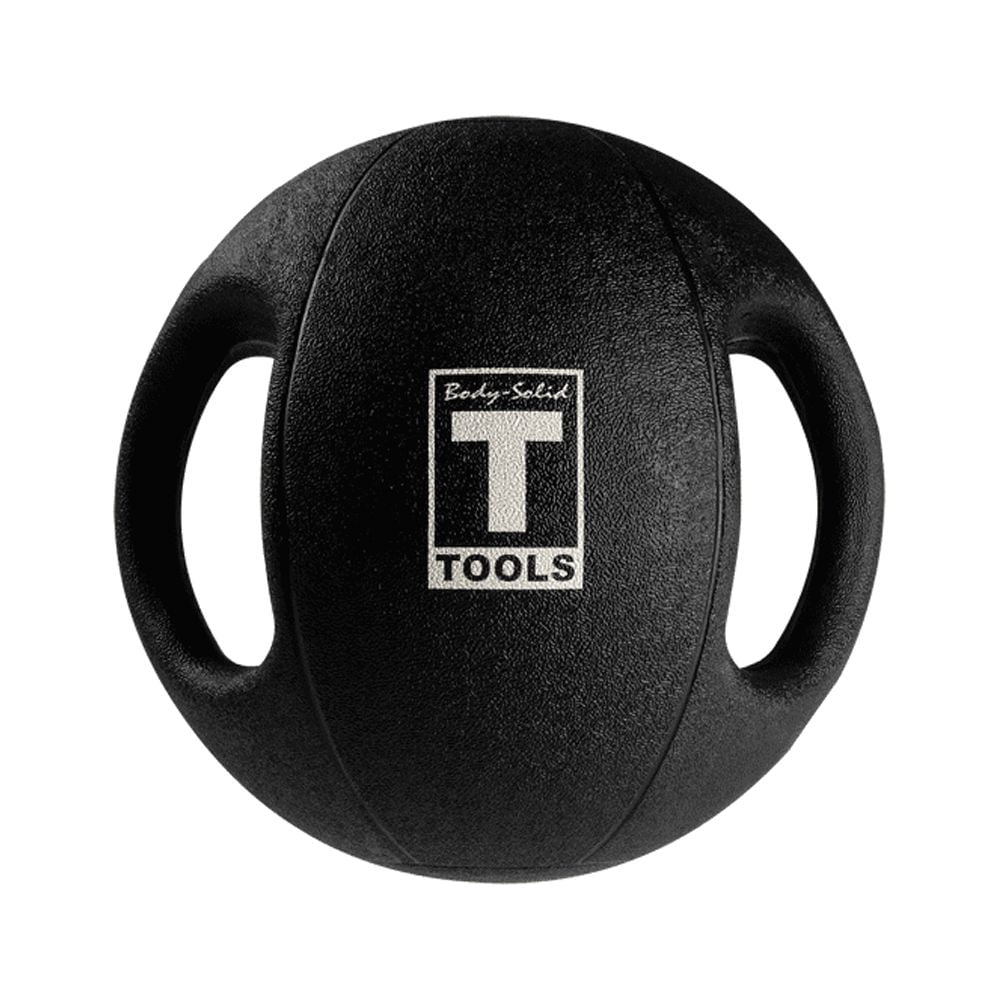 BSTDMB8 8lb BLack Dual Grip Medicine Ball