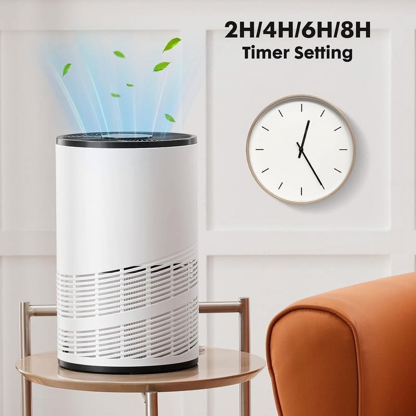TINKLE WELL Home Air Purifier Filters, 3-in-1 Filter, True H13 HEPA Cleaner, 1200 ft² Coverage, Quiet Sleep Mode, Eliminates Odors, Smoke, Dust & Pet Dander, Ideal for Large Rooms