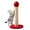 Red, variant on Mayincolor 22-Inch Cat Scratching Post , Durable Sisal Scratch Post for Indoor Cats, Monster-Shaped Cat Scratcher for Kittens & Large Cats, Green