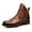 Brown, variant on Chelsea Boots For Men Breathable Comfortable Zipper Slip on Boots Black Brown Boots Cowboy Boots for Men Casual Dress Boots